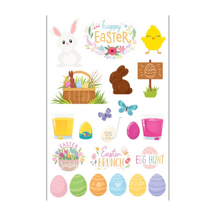 Scrapbook Customs Easter Embellishment Cut-Outs