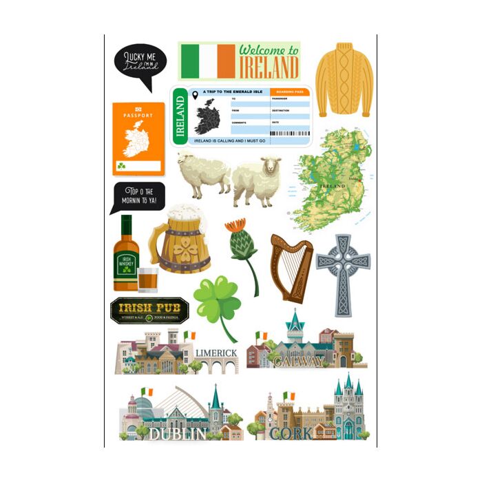 Preorder Scrapbook Customs Ireland Embellishments