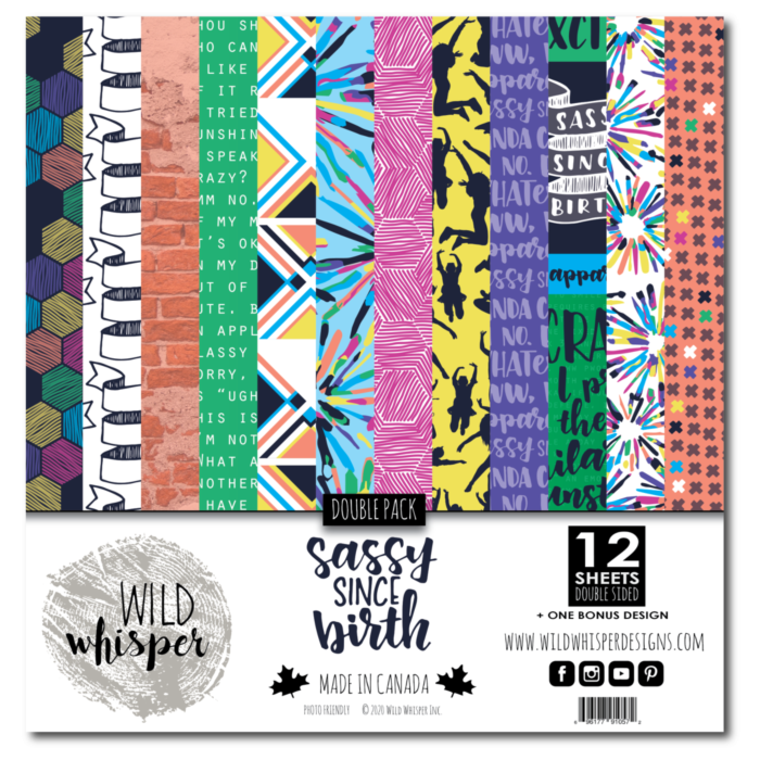 Wild Whisper - Sassy Since Birth (Double) Paper Pack