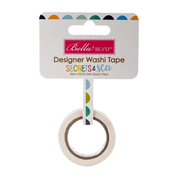 Bella BLVD - Designer Washi Tape - Secrets of the Sea - Great View