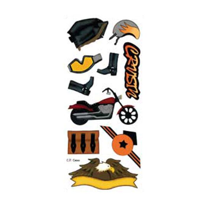Scrapbook Customs - Cruisin Motorcycle Stickers
