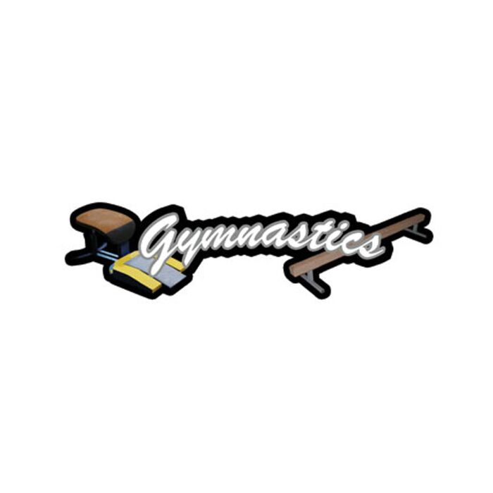 Scrapbook Customs Gymnastics - Sport Topper Sticker