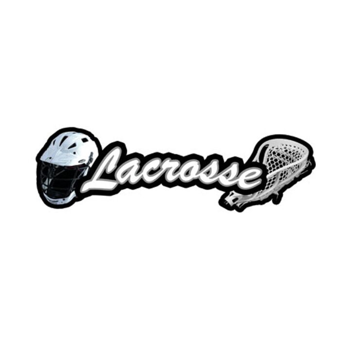 Scrapbook Customs Lacrosse - Sport Topper Sticker