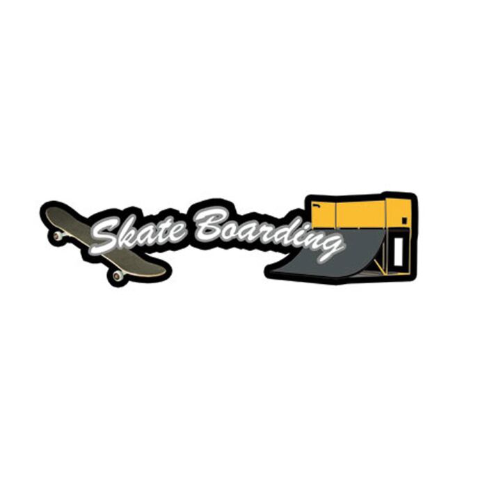 Scrapbook Customs Skateboarding - Sport Topper Sticker