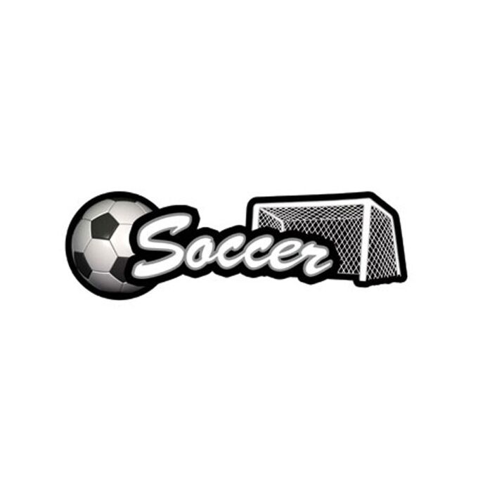 Scrapbook Customs Soccer - Sport Topper Sticker