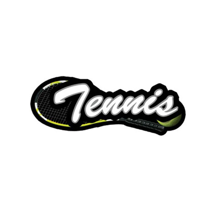 Scrapbook Customs Tennis - Sport Topper Sticker