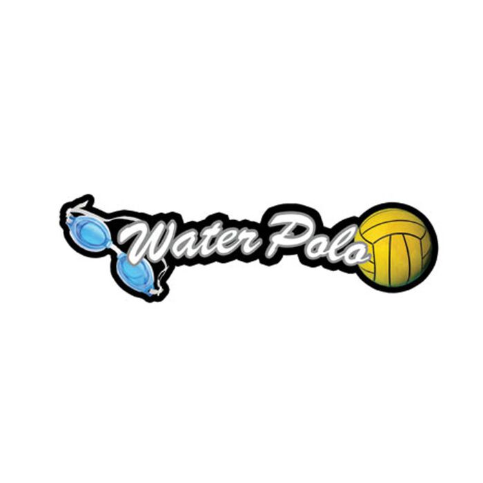 Scrapbook Customs Water Polo - Sport Topper Sticker