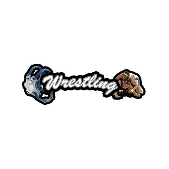 Scrapbook Customs Wrestling - Sport Topper Sticker