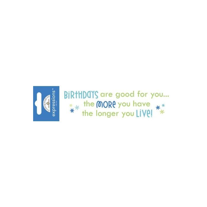 Doodlebug - Expressions Rub-Ons - Birthday Boy