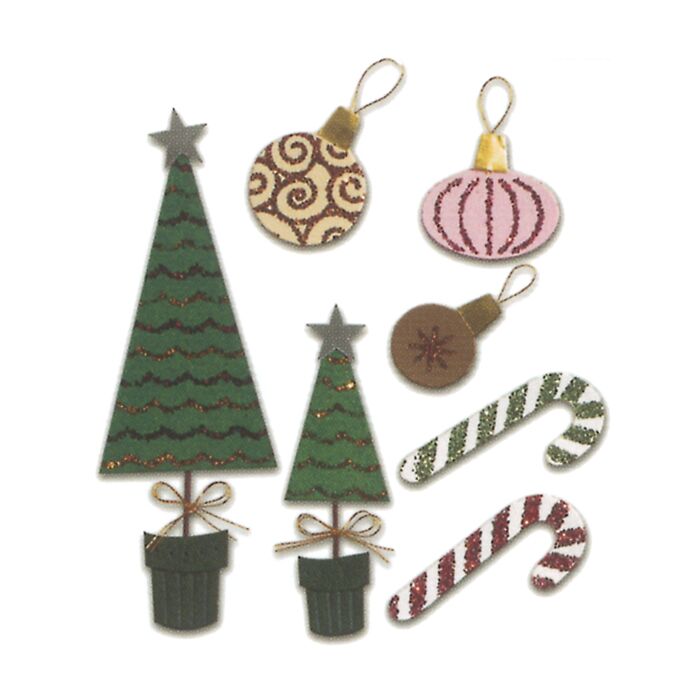 Jolee's Boutique Dimensional Stickers-Christmas Decorations