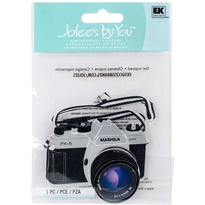 Jolee's By You Dimensional Stickers-Camera
