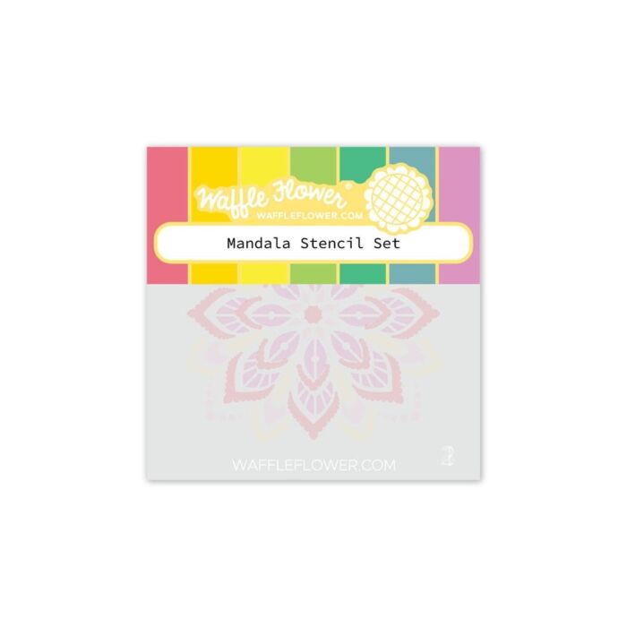 Waffle Flower Crafts - Stencils - Mandala Quad