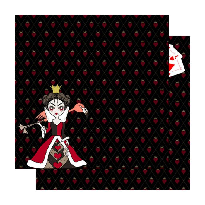Heartless Queen (Double-Sided Paper 12 x 12)