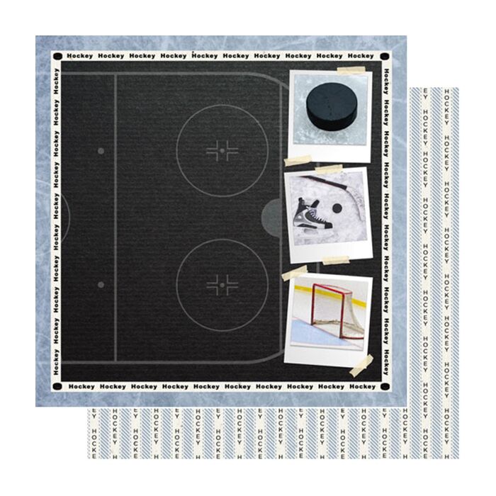 Preorder Scrapbook Customs Hockey Craft Right DS Paper