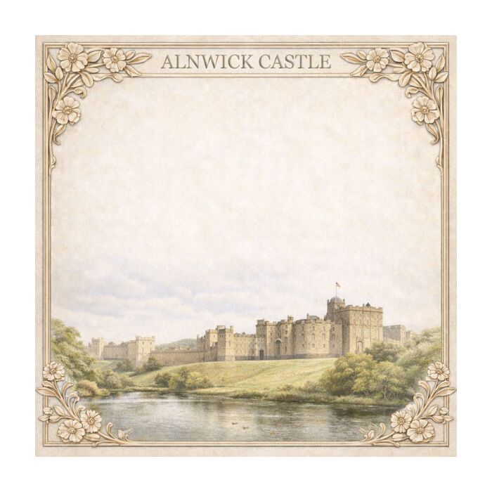 Preorder Scrapbook Customs England - Alnwick Castle Wander Paper