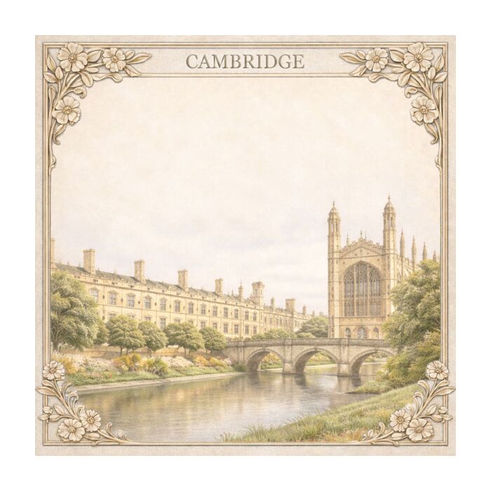 Preorder Scrapbook Customs England - Cambridge Wander Paper