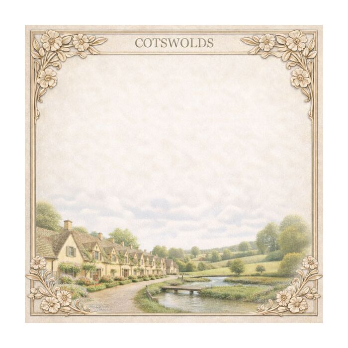 Preorder Scrapbook Customs England - Cotswolds Wander Paper
