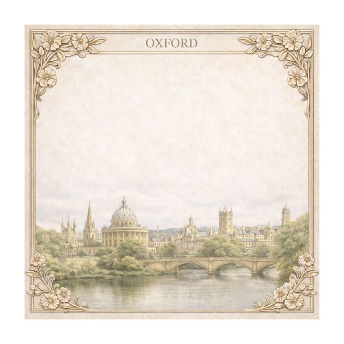 Preorder Scrapbook Customs England - Oxford Wander Paper