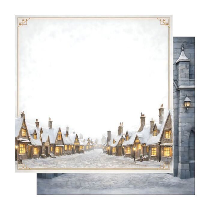Preorder Scrapbook Customs Magical Village DS Paper