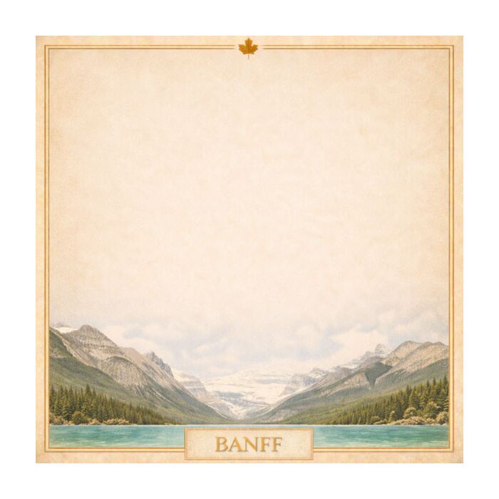 Preorder Scrapbook Customs Canada - Banff Wander Paper
