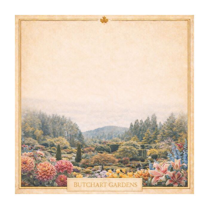 Preorder Scrapbook Customs Canada - Butchart Wander Paper