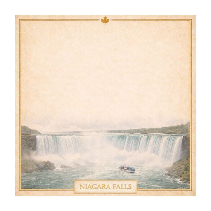 Preorder Scrapbook Customs Canada - Niagara Falls Maid of the Mist Wander Paper