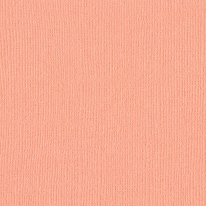 Bazzill Mono Cardstock 12x12 Coral Cream