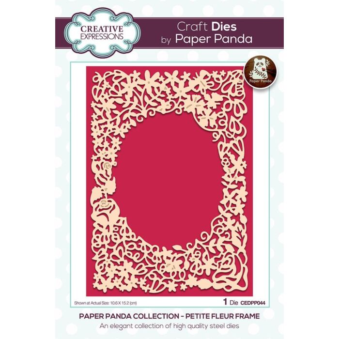 Creative Expressions - Paper Panda Collection - Craft Dies - Petite Fleur