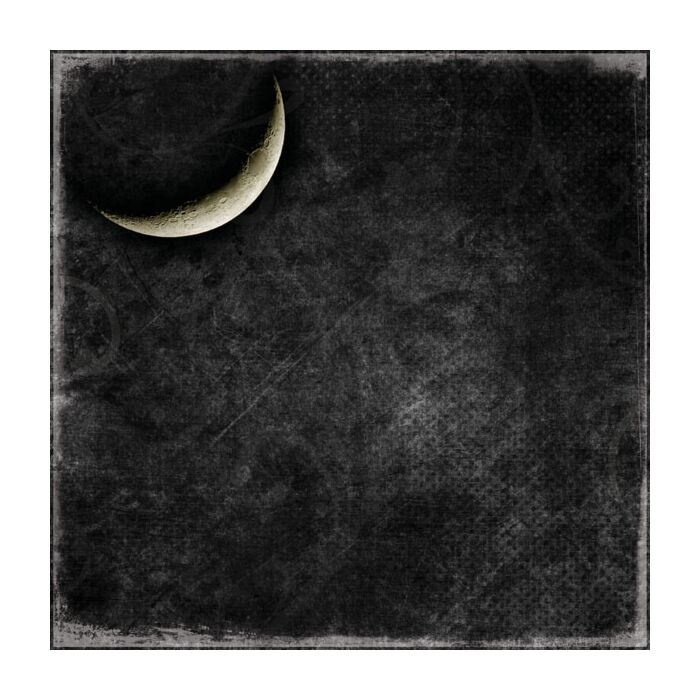 Preorder Scrapbook Customs Crescent Moon Paper