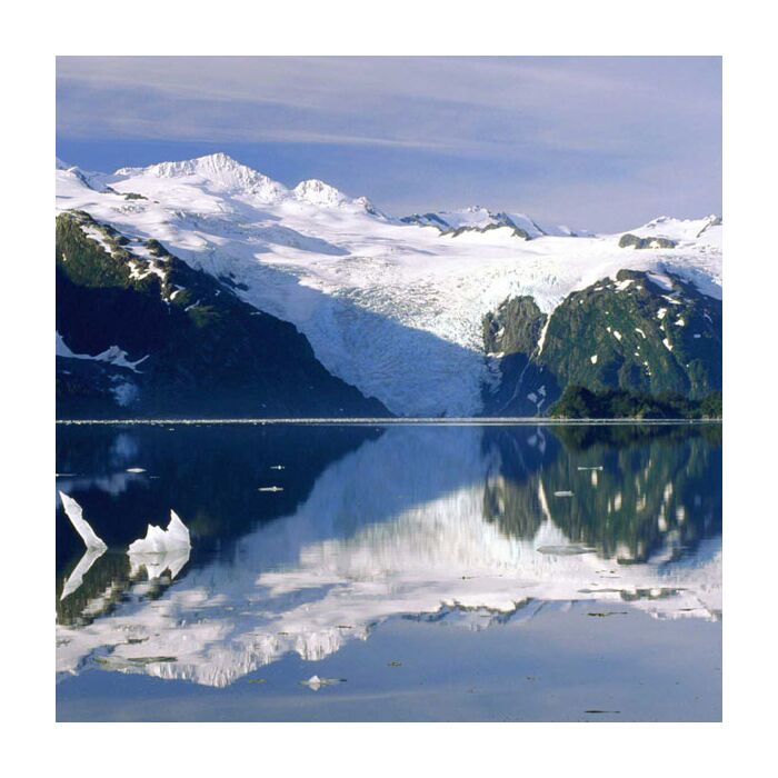 Scrapbook Customs ALASKAN CRUISE - GLACIER PAPER