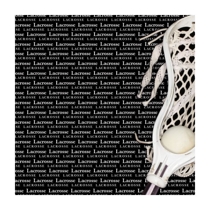 Scrapbook Customs Lacrosse Go Big Left Paper 12x12