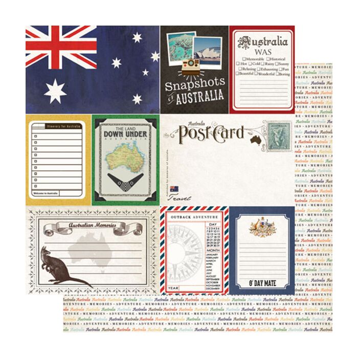 Scrapbook Customs - Australia - DS Journal paper