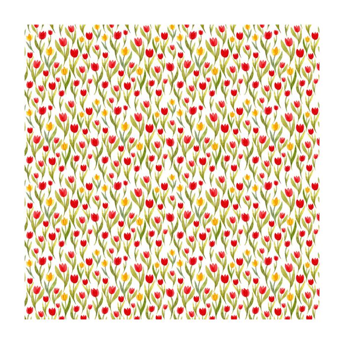 Scrapbook Customs - Holland - Sightseeing Pattern (Paper 12 x 12)