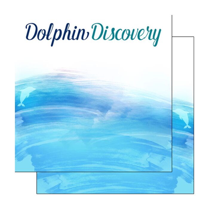 Scrapbook Customs - Dolphin Discovery DS Paper