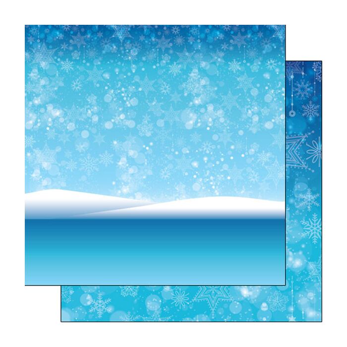 Preorder Scrapbook Customs Ice Queen DS Paper
