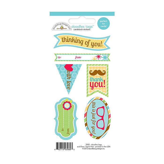 Doodlebug Designs Doodles Tags - Day to Day