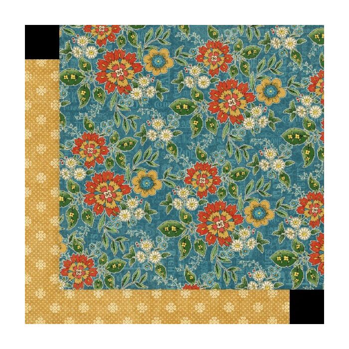 Graphic 45 Floral Gala 12x12 Double Sided Paper
