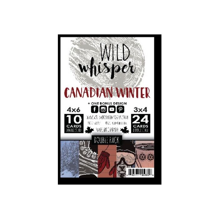 Wild Whisper CANADIAN WINTER - DOUBLE CARD PACK