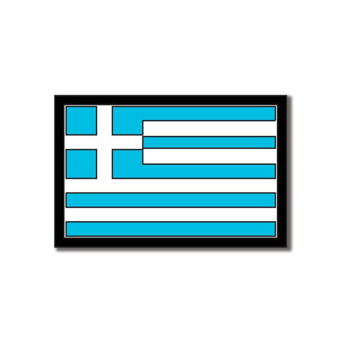 Scrapbook Customs - Greece Flag Laser Die Cut