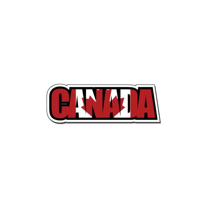 Scrapbook Customs - CANADA FLAG WORD LASER Die Cut
