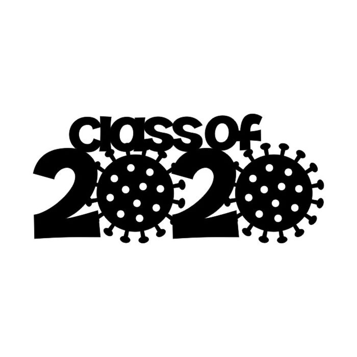 Scrapbook Customs - Class of 2020 - Covid-19 Laser Die Cut