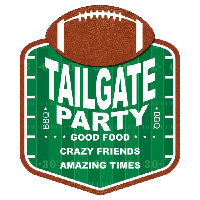 Scrapbook Customs Tailgate Party Laser Die Cut