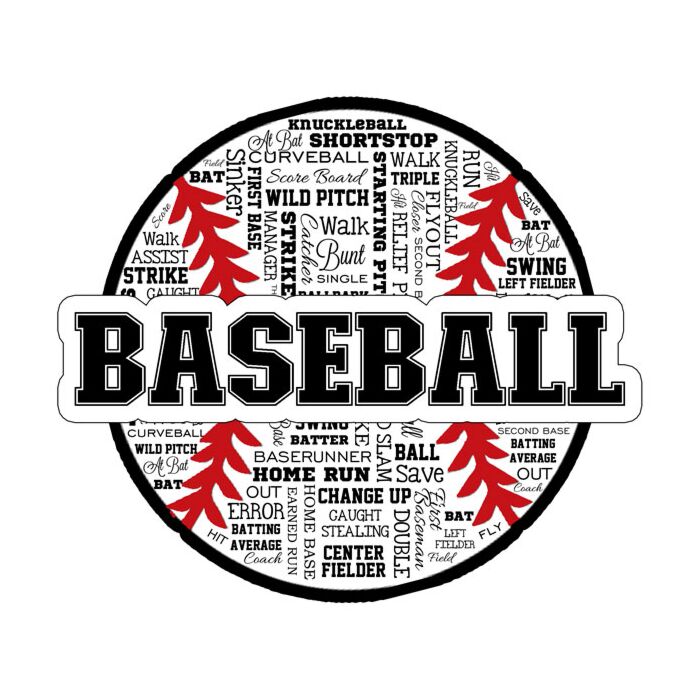 Scrapbook Customs - Collage Laser  - Baseball