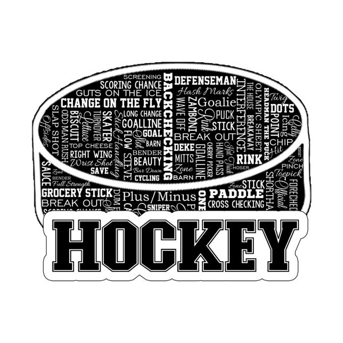 Scrapbook Customs - Collage Laser  - Hockey