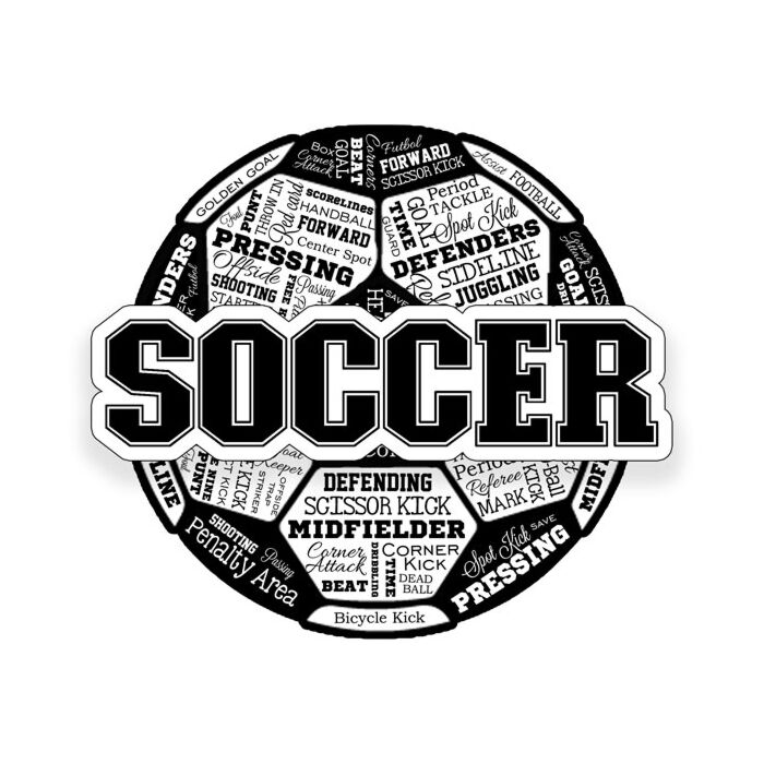 Scrapbook Customs - Collage Laser  - Soccer