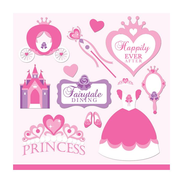 Scrapbook Customs - Princess Sticker