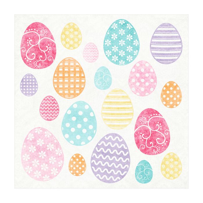 Scrapbook Customs - Easter Egg Sticker 12x12