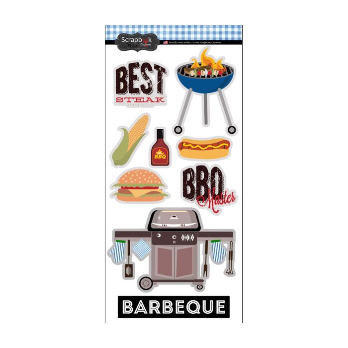 Scrapbook Customs - Barbeque Sticker