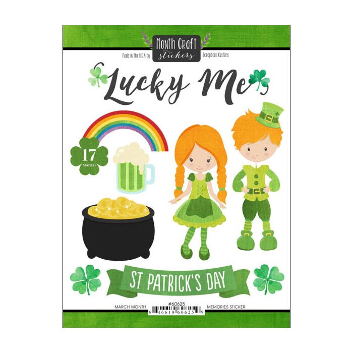 Scrapbook Customs - March Memories Sticker