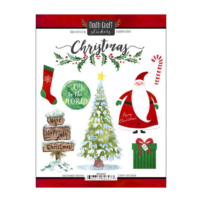 Scrapbook Customs - December Memories Sticker